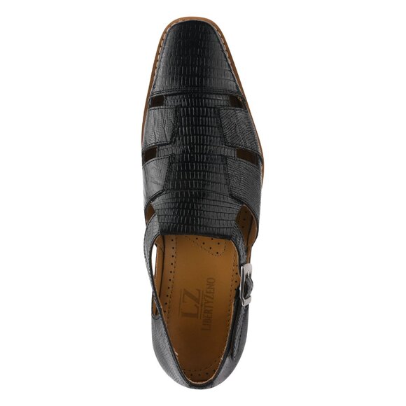 Adam Genuine Leather Lizard Print Sandals main image 7
